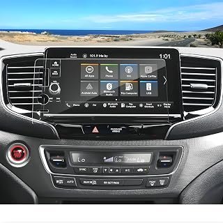 Anti-Glare Matte 2024-2026 Ridgeline Screen Protector, for Honda Ridgeline (Sport/RTL/TrailSport/Black Edition) 9-inch Touchscreen, 9H Tempered Glass 2025 Ridgeline Accessories Anti-Fingerprint