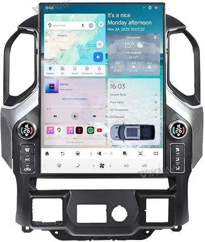 15.6 Inch Radio for GMC Sierra Chevrolet Silverado 2019 2020 2021 2022 2023