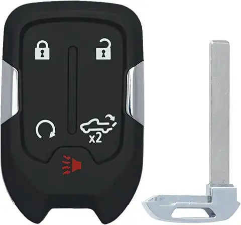 SUPALAND Keyless Entry Remote Control Key Fob Replacement Fits for GMC Sierra 1500 2500 3500 2019 2020 2021 2022 2023 Chevrolet Silverado 1500 2500 3500 HYQ1ES 13522904 13522854 433 MHz