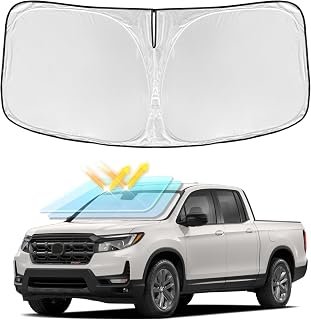 for Honda Ridgeline 2017-2025 2026 Windshield Sun Shade Car Sunshade