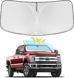 for Ford Super Duty F250 F350 F450 F550 2017-2025 2026 Windshield Sun Shade
