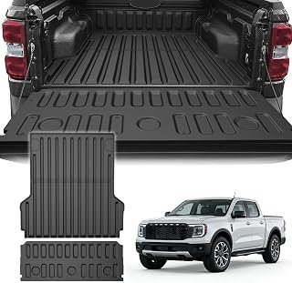 Truck Bed Mat and Tailgate Liner Fit for 2022-2026 Ford Maverick