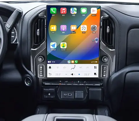 Car Radio Stereo for Chevrolet Silverado GMC Sierra 2019-2023 Touch Screen