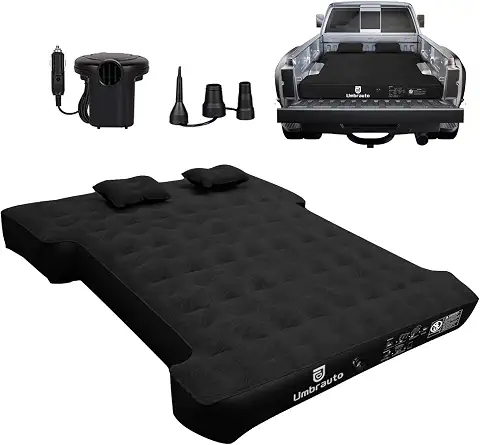 Umbrauto truck-bed air mattress with pump