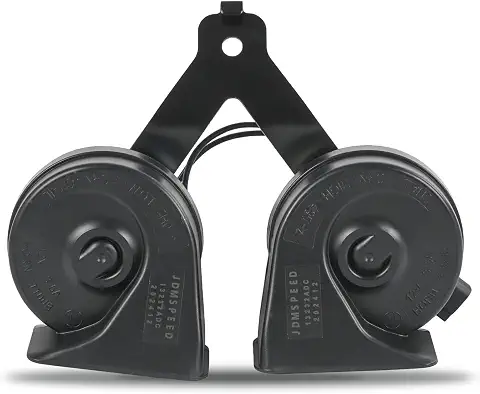 Horn Assembly with Bracket Dual Note Electric Horn Level 2 Compatible with Ford F-150 2015-2022 Expedition 2018-2022 Replaces# ‎‎FL3Z-13832-C