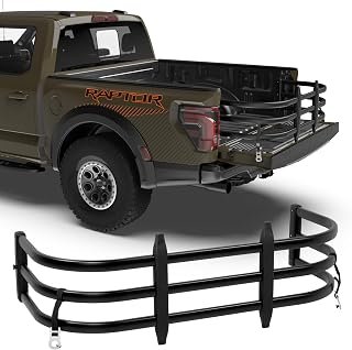 Truck Bed Extender Exclusive (No Drill Installation) for Ford F150 F250 F350 2007 2008 2009 2010 2011 2012 2013 2014 2015 2016 2017 2018 2019 2020 2021 2022 2022 2023 2024 2025 2026