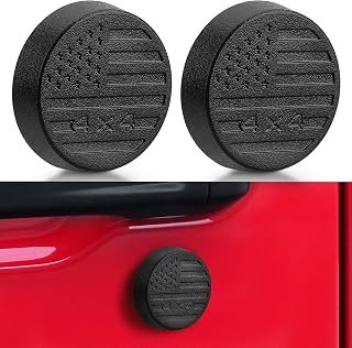 Keyhole Covers Compatible with 2018-2026 Jeep Wrangler & Gladiator