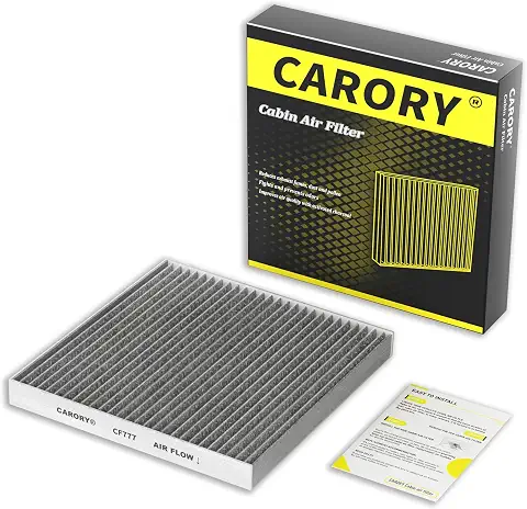 CARORY Cabin Air Filter w/Activated Carbon for Ford Ranger 2019 2020 2021 2022 2023 .KB3Z19N619A, CF12776, FP-88, CF777