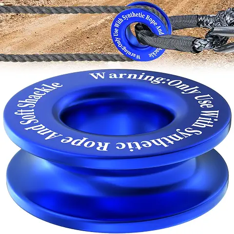 Winch recovery snatch ring