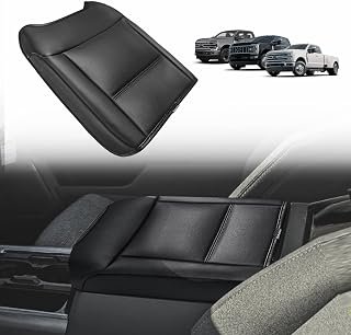 Muslogy Armrest Cover for Ford F250 F350 2023-2026, Regular Thick, Bucket