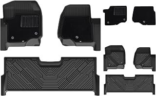 3W Floor Mats & Front Carpet for 2017-2026 2027 Ford F250 F350 F450 F550