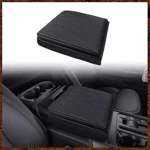 Muslogy Armrest Cover for Ford F150 2021-2026, Extra Thick, WorkSurface
