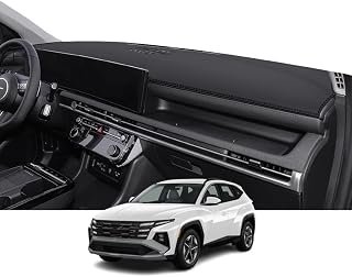Custom Interior Accessories for Hyundai Tucson Santa Cruz 2025 2026 Dashboard Cover Mat Dash Covers Reduces Glare Eliminates Cracking Protector Sunshade No Glare