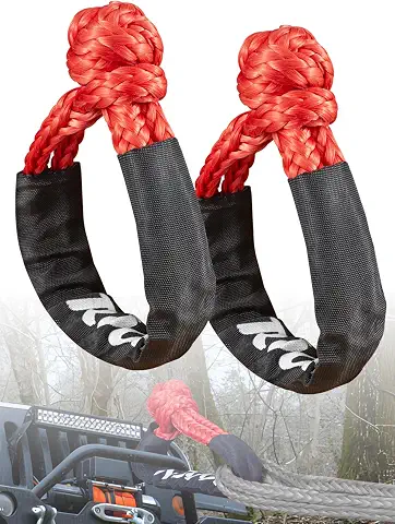 Synthetic soft-shackle tow connector