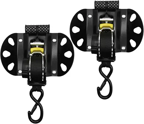 Retractable Ratchet Straps for 2015-2026 Ford F150 Truck Bed (2-Pack)