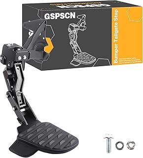 GSPSCN Rear Bed Step Compatible with Dodge Ram 1500 DT 2019-2024 82215289AG