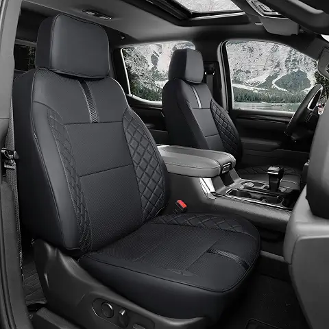 2019-2026 Chevy Silverado/GMC Sierra Seat Covers, Black