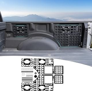 5.5FT Side Bed Molle Panel Rack System for 2015-2026 Ford F150 Accessories