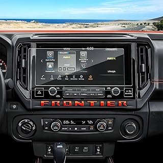 Anti-Glare Matte 2025 2026 Frontier Screen Protector, for Nissan Frontier (SV/SL/Pro-X/Pro-4X) 12.3-inch Touchscreen, 9H Tempered Glass 2026 Frontier Accessories HD&Anti-Fingerprint 12.3"
