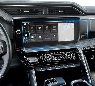 LFOTPP For 2025 2026 GMC Sierra Screen Protector-2022-2026 Sierra 1500& 2024-2026 Sierra 2500HD 3500HD (AT4/AT4X/Denali/Denali Ultimate) (Buttons on the Screen) 13.4 Inch Navi Touchscreen [HD Glass]