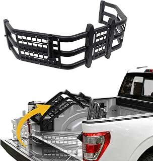180° Flip Truck Bed Extender Fit for 2019-2026 Ram 1500 Quad Cab & Crew Cab