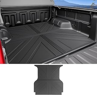 Truck Bed Mat for 2019-2023 Ford Ranger 5FT Bed Liner All Weather Protection Bed Cargo Mat Pickup Car Accessories(for 19-23 Ranger 5FT)