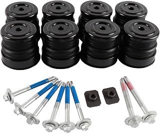 Silicone Body Mount Bushings Bolt Kit Fits Ford F250 F350 08-16 Crew Cab