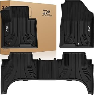 3W Custom Floor Mats for Hyundai Santa Cruz Pickup 2022-2026, TPE