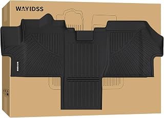 Floor Mats Fits 2018-2024 2025 2026 Dodge Ram Promaster 1500/2500/3500,TPE All Weather Protection Car Front Row Mats, Black mat Accessories(Not Fit for EV & Ram Promaster City)