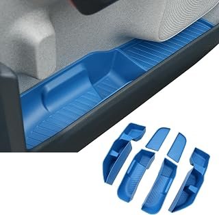 Mabett Door Side Storage Tray for 2022-2025 Ford Maverick Accessories(Blue)