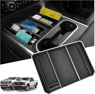 Center Console Tray for 2024-2026 Chevy Silverado 2500HD/3500HD