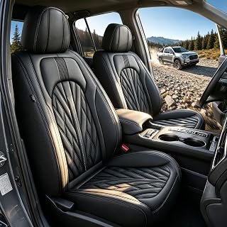 Custom Fit for Honda Ridgeline Seat Covers 2006-2026 Full Set