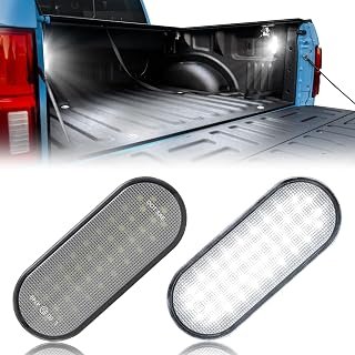 LED Truck Bed Lights Compatible with 2015-2025 F150, 2017-2025 F150 Raptor, F250 & F350 Super Duty Pickups | 6000K White LED, Bright Cargo Bed Lamps 2-PACK