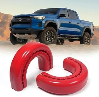 Tow Hook Covers for Colorado Trail boss 2015-2026 & GMC Canyon 2015-2022 (Red)