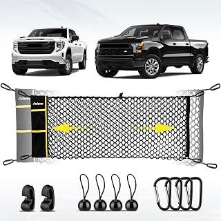 Truck Bed Cargo Net for GMC Sierra & Chevy Silverado 2013-2025