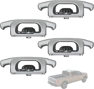 999T7-W3900 Titan Bed Cleat Tie Down Anchors 4PCS Nissan Titan 2016-2024