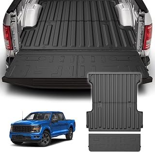 5.5FT Truck Bed Mat and Tailgate Liner Fit for 2015-2026 Ford F150 5.5ft