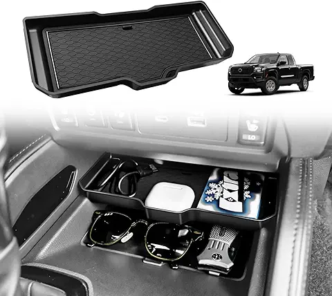 Muslogy Center Console Organizer Insert Tray for 2022-2026 Nissan Frontier