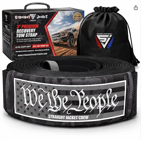 Heavy-duty twenty-foot tow strap