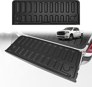 Tailgate Mat Compatible with 2019-2026 Ram 1500 Power Tailgate-Release&Standard Tailgate Accessories, Tailgate Cover Custom Fit All Weather Liner, Not Classic/Multifunction/Power Ver.