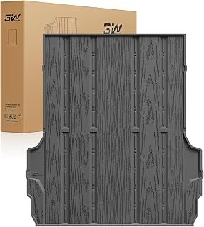 3W Chevy Colorado & GMC Canyon 2023-2026 Truck Bed Mat, TPE All Weather 5FT