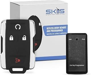 Key Fob Replacement Simple Key Kit for GMC Sierra Chevy Silverado 1500 2500 3500 2014 2015 2016 2017 2018 GMC Canyon Chevy Colorado 2015-2020 M3N32337100