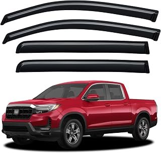 Window Visors Rain Guards for 2017-2026 Honda Ridgeline