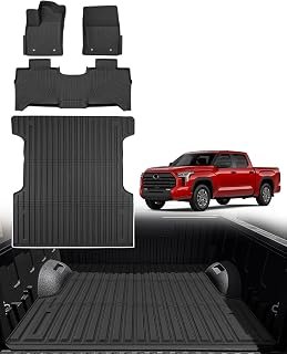 Truck Floor Liner Bed Mat for Toyota Tundra 2022-2026 Crew Max Cab 5.5 FT