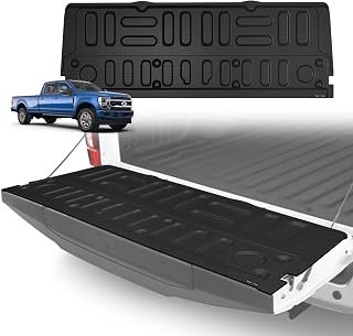 Tailgate Mat Compatible with 2017-2022 Ford Super Duty F250/F350/F450 Accessories, Tailgate Cover Custom Fit All Weather Protection Pickup Liner