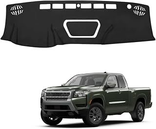 Dash Cover for Nissan Frontier 2022-2025 2026 Dashboard Cover Mat, Sunshade Non-Slip Center Console Sunshield Protector Mat Pad