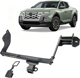 Class 3 Trailer Hitch, 2" Receiver Fits 2022-2026 Hyundai Santa Cruz