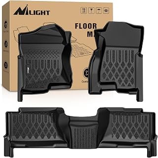 Nilight Floor Mats for Chevy Silverado GMC Sierra Crew Cab 1500 2500 3500