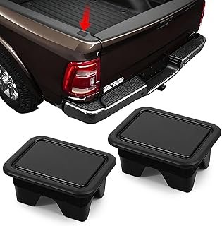 2PCS Bed Rail Stake Pocket Covers for Dodge Ram 1500