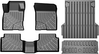 Maverick Floor Mats - Car Mats for Ford Maverick 2022-2025 2026 (Only Fit Gasoline Models), All Weather Floor Mats and Tailgate Mat with Truck Bed Mat for Maverick Accessories, Heavy Duty Rubber Mats
